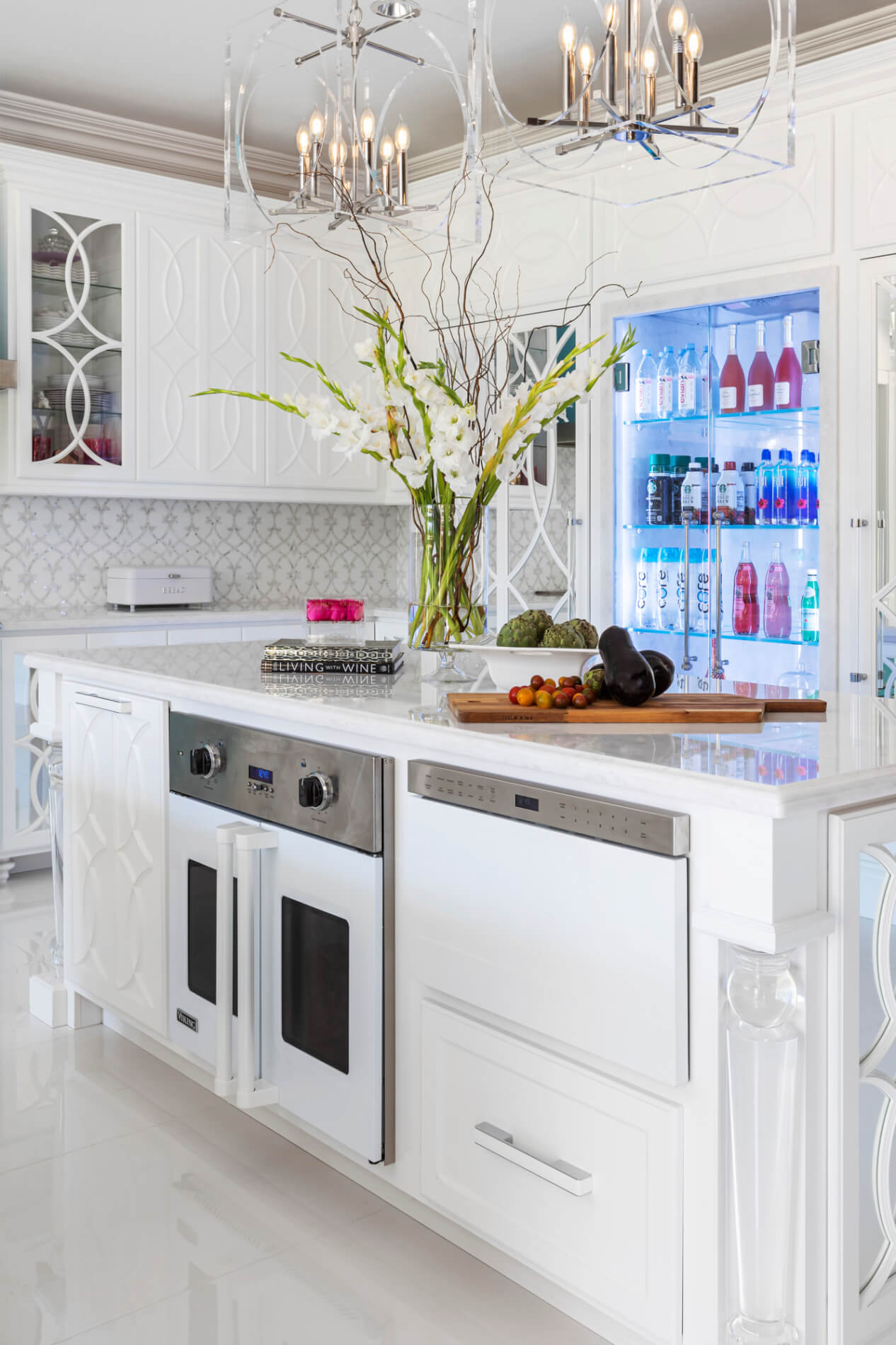 Exquisite kitchen remodel with 3 ovens