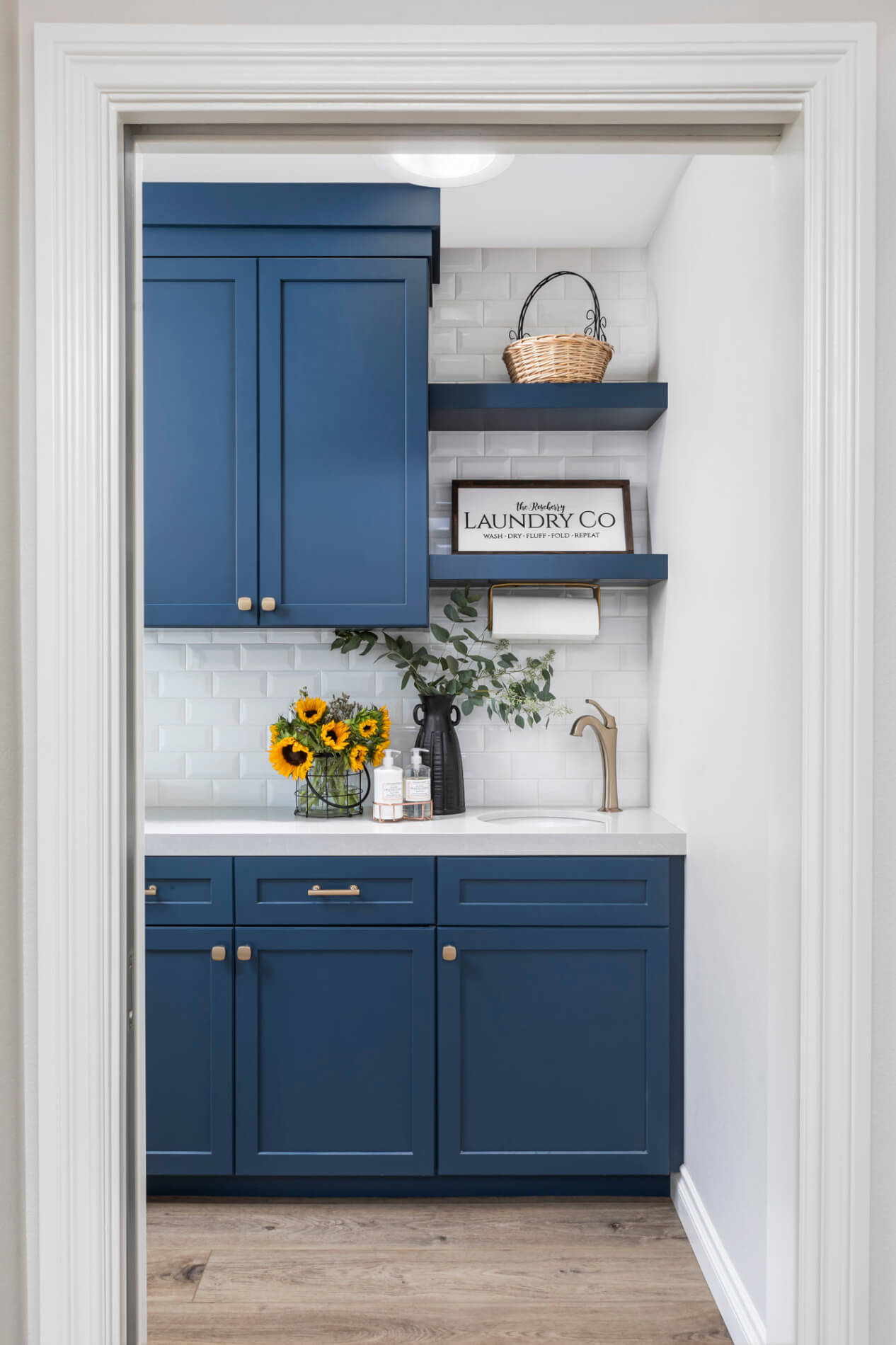 Beautiful laundry room addition in Tustin remodel