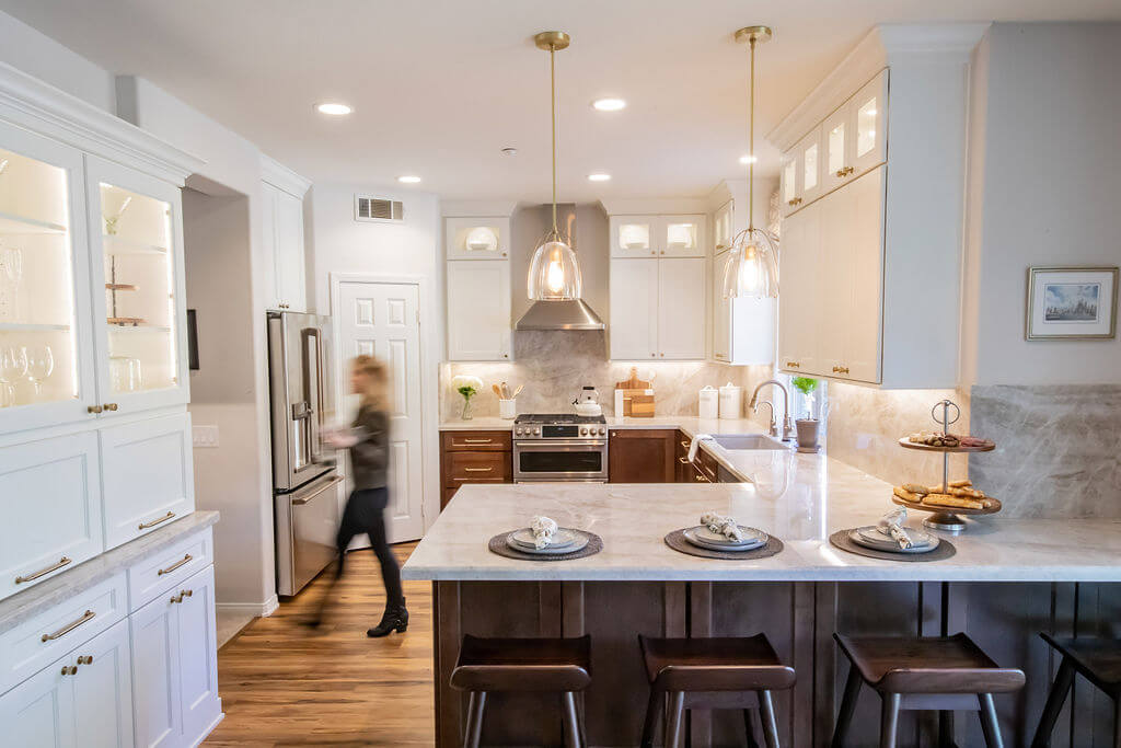 Amazing Two-Toned Kitchen Remodel | Sea Pointe