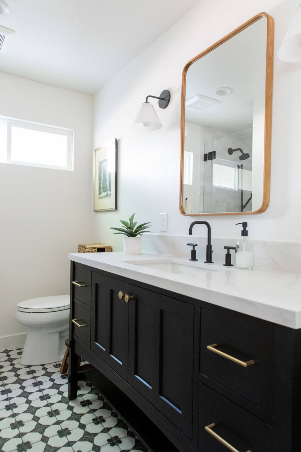 Modern Rustic Bathroom Remodel | Sea Pointe