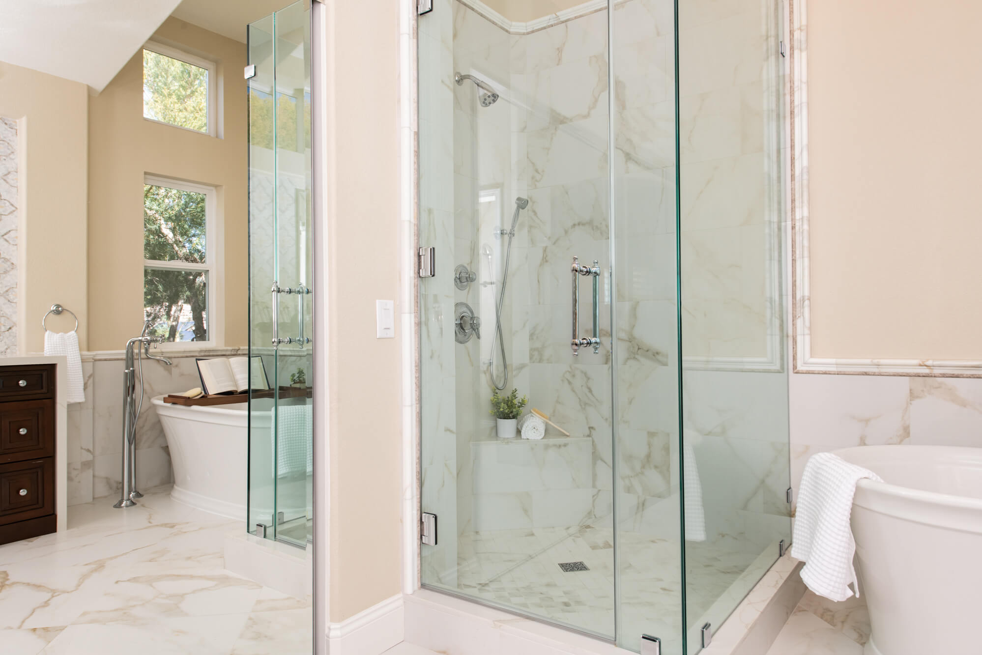 relocated-drain-lines-for-new-shower-linear-drain