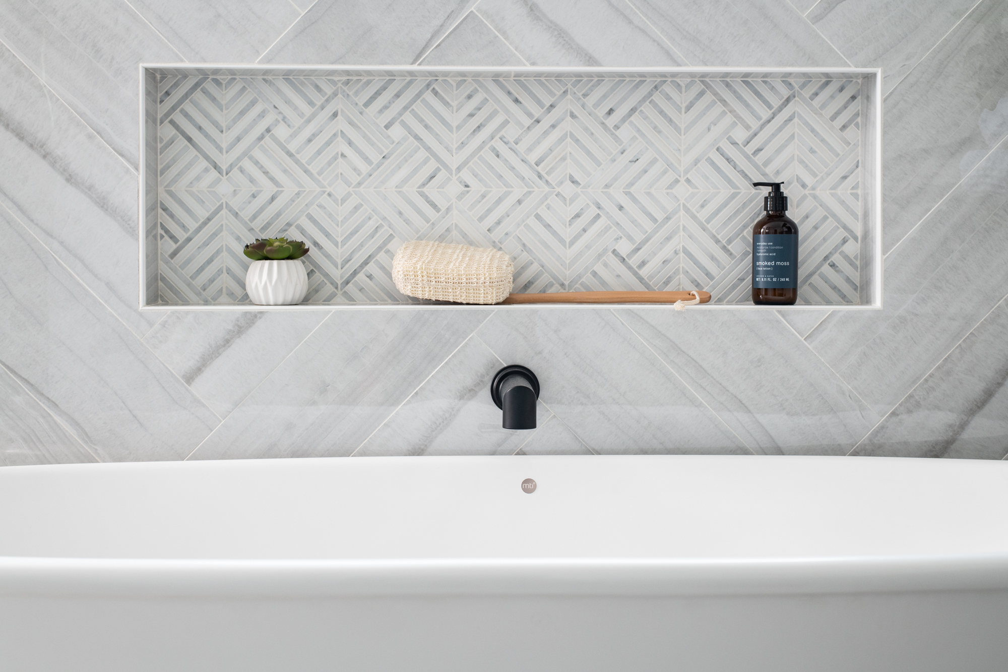 Dark-porcelain-shower-wall-tile-in-bathroom-remodel