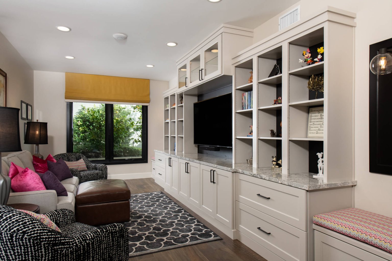 Custom Living Room Cabinets in Orange County