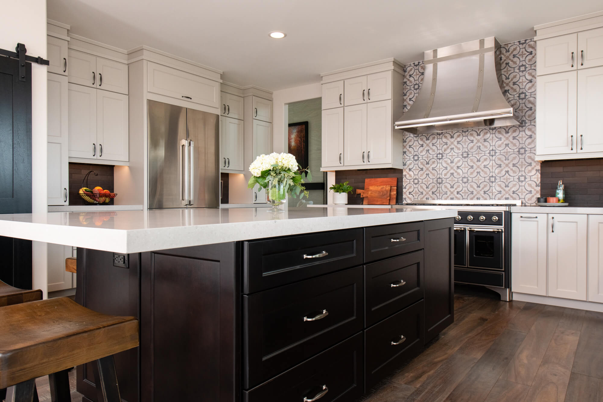 Cabinetry in Kitchen Island