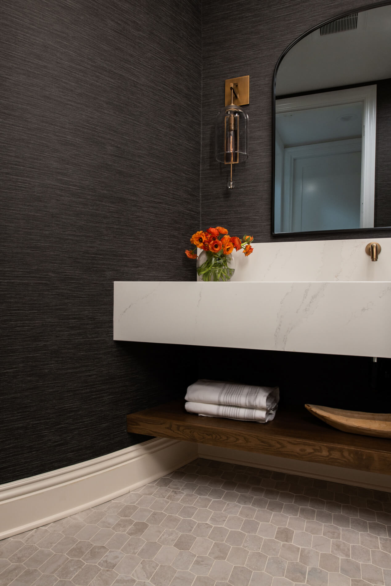 Custom Wood Floating Shelf