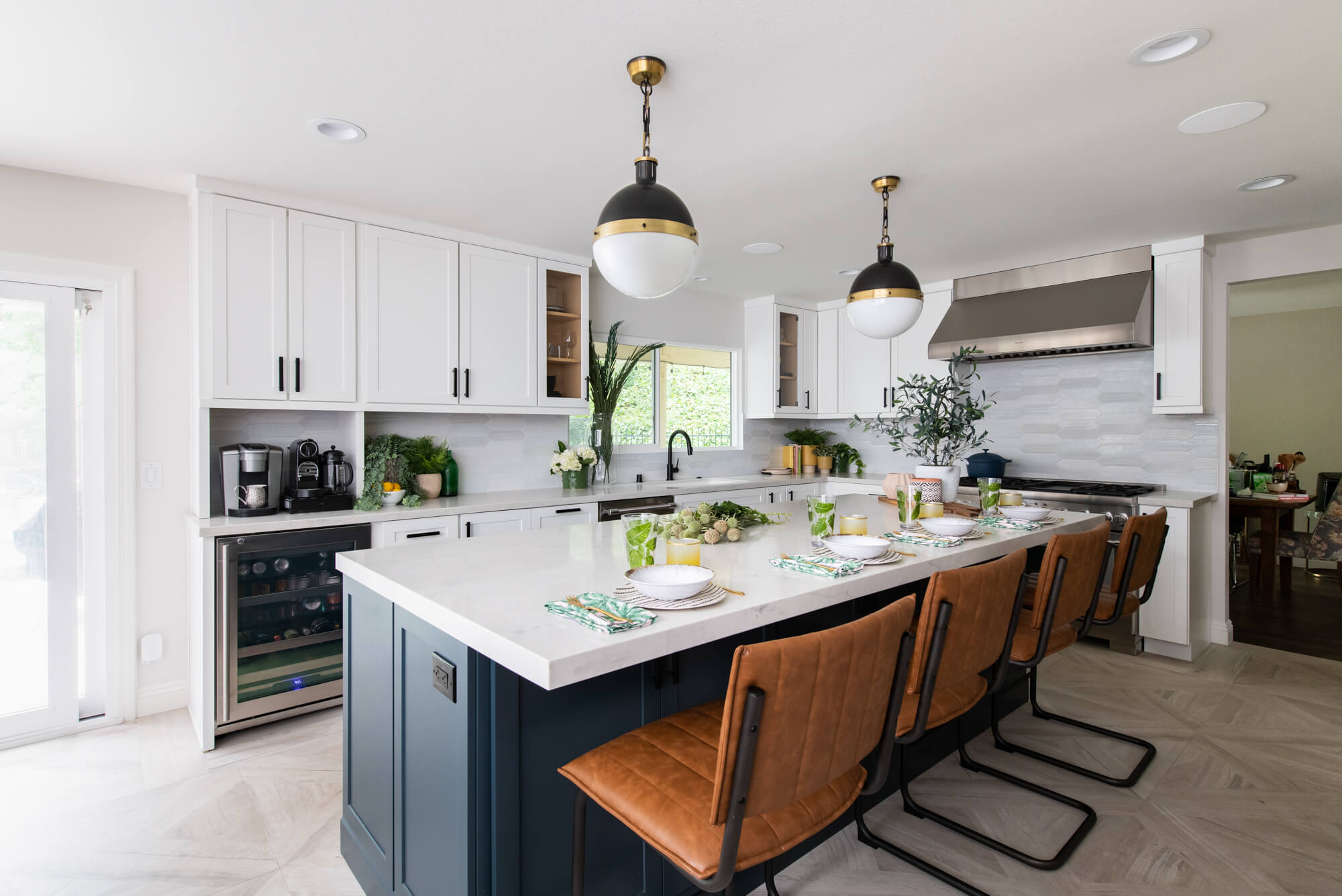 maple-bar-seating-in-kitchen-renovation-orange-county