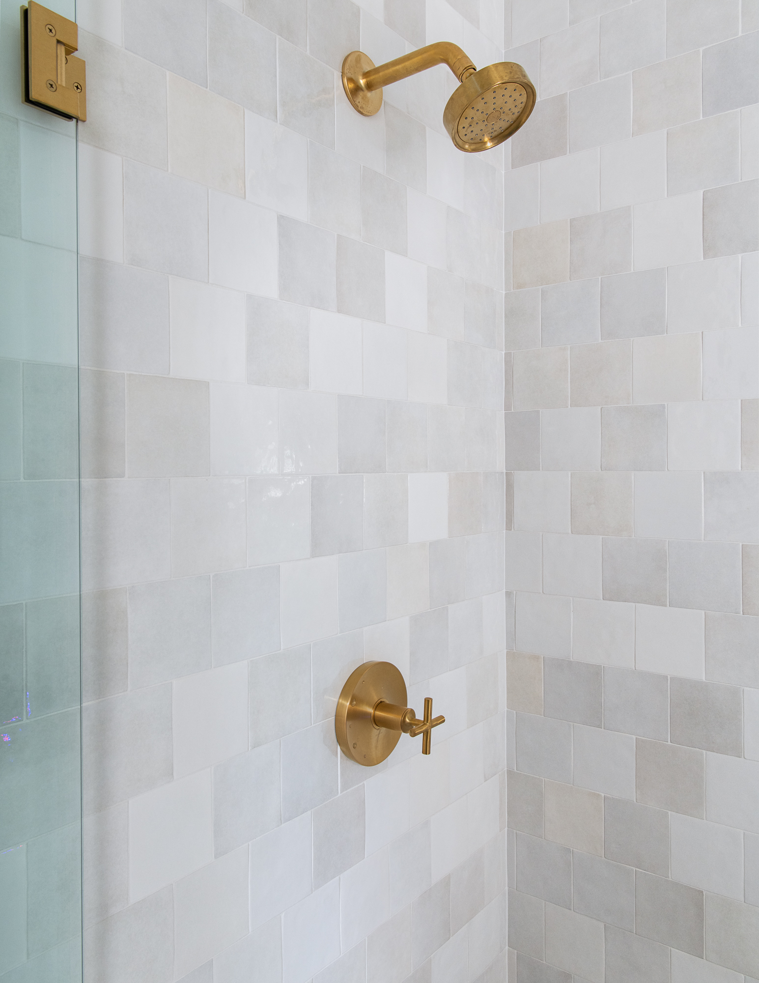 shower-valve-trim-cross-handleless-air-induction-showerhead-brushed-moderne-brass