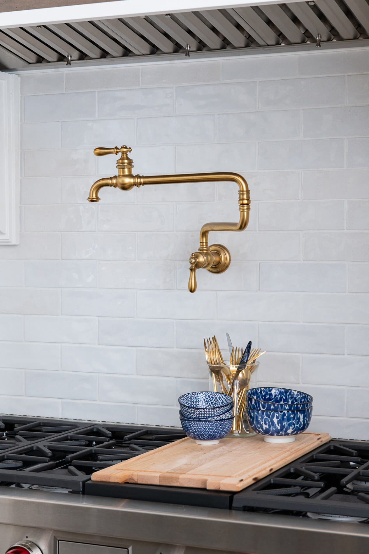 deVOL Aged Brass Pot Filler Tap