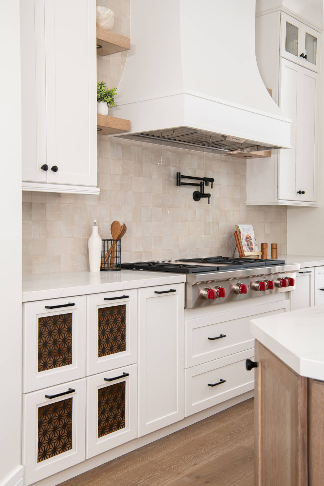 matte-black-pot-filler-above-Wolf-stainless-steel-range-top