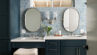 Kemper-cabinets-in-Maritime-finish-shaker-Marimac-doors-two-undermount-sinks-widespread-bathroom-faucet-in-brushed-nickel