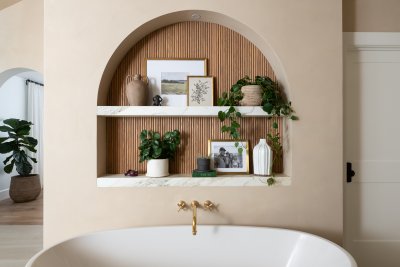 A Sanctuary in Laguna Niguel: Master Bathroom Remodel