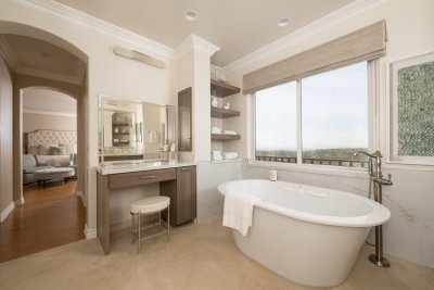 Luxurious Retreat: Primary Bathroom Remodel in Newport Coast