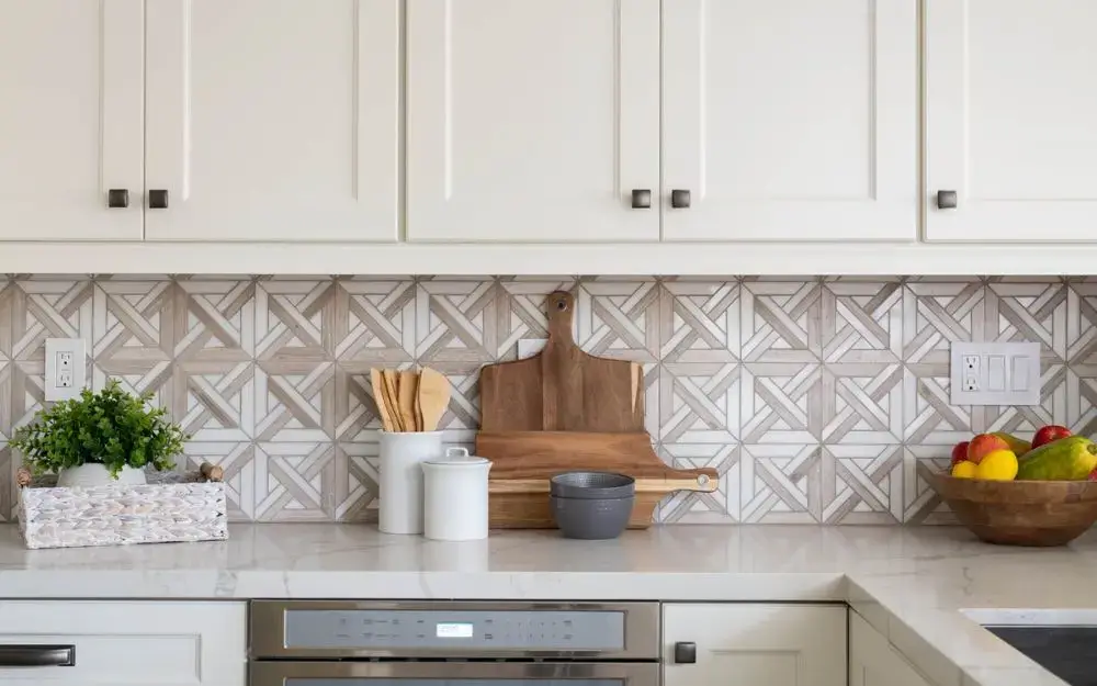 Emser-marble-mosaic-tile-backsplash-in-kitchen-remodel