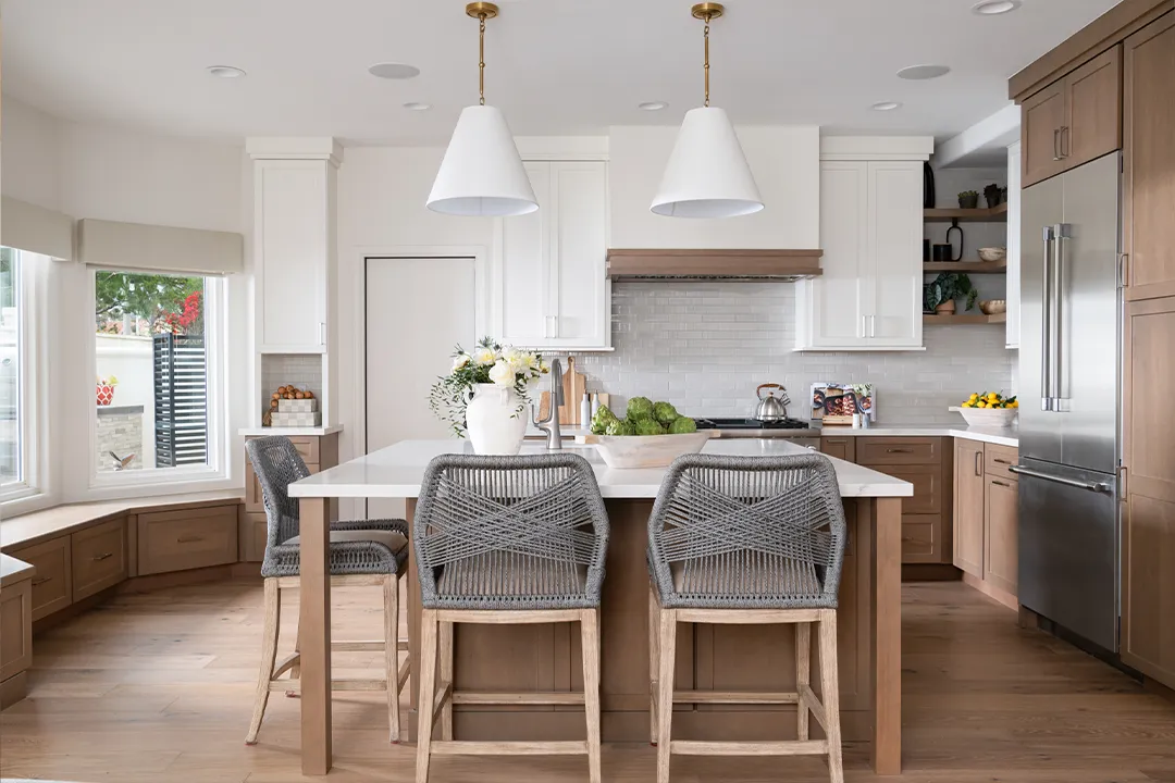 Newport Beach Serenity: A Transitional Kitchen Remodel Newport Beach Serenity: A Transitional Kitchen Remodel
