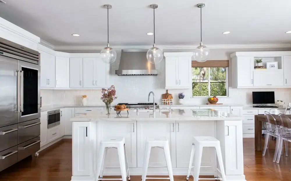 kitchen-remodel-pendant-lighting-with-new-dimmer-switch