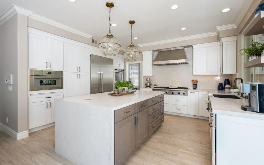 waterfall-kitchen-island-white-orange-county