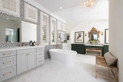 Vintage Elegance in Coto de Caza: Bathroom Remodels