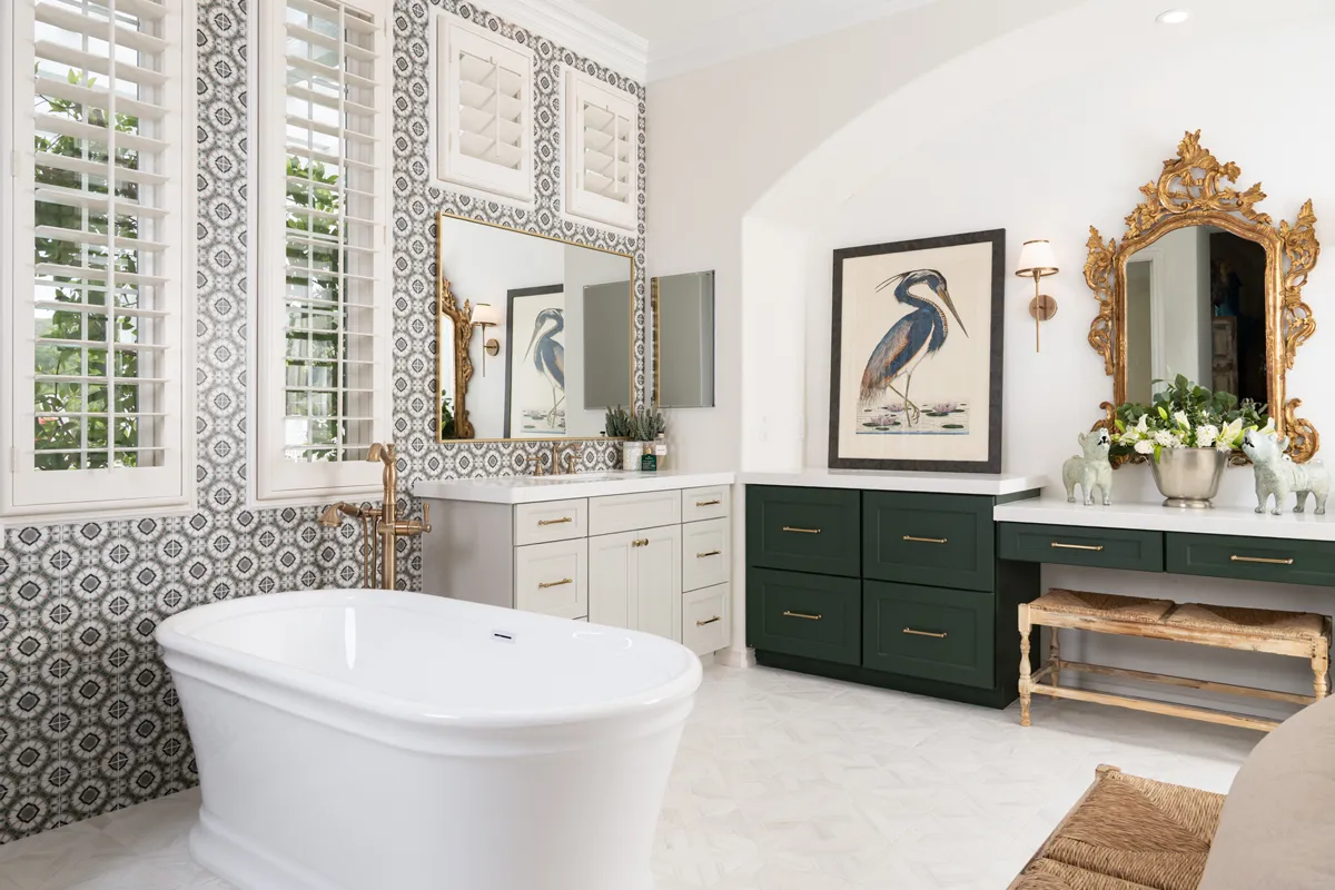 Sea-Pointe-Design-And-Remodel-recessed-mirrored-medicine-cabinets-with-bevel-mounted-into-wall-next-to-each-vanity