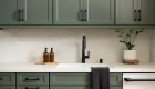 white-undermount-single-basin-kitchen-sink-with-matte-black-one-handle-pull-down-faucet