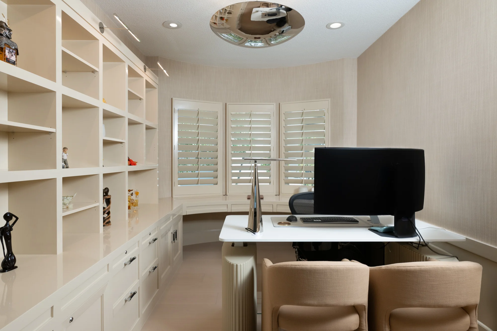 office-updated-with-textured-wallpaper-and-lighting