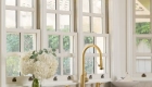 squeeze-handle-high-spout-kitchen-faucet-and-soap-dispenser-in-satin-gold
