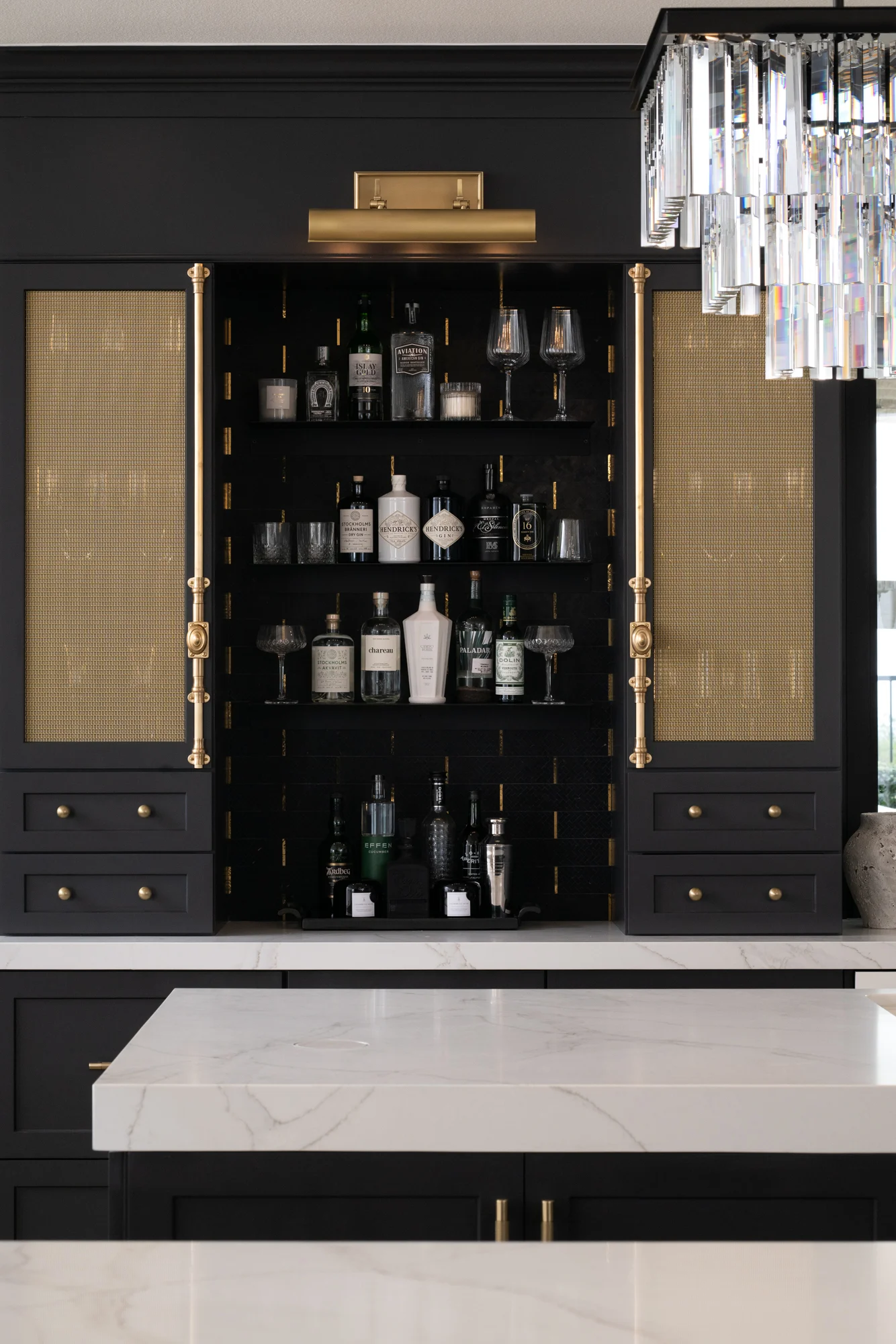 Main-kitchen-appliances-include-paneled-fridge-and-dishwasher-and-built-in-microwave